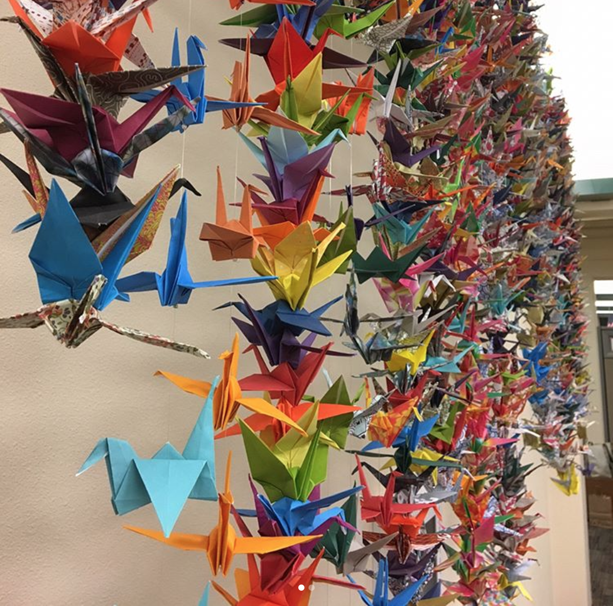 Cranes spread hope, unity across Shoreline's campus – News